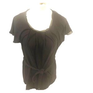 Simply Vera Vera Wang black top size medium